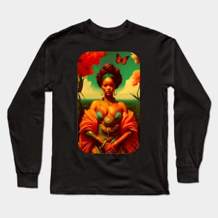 Rihanna Vintage Portrait Art Long Sleeve T-Shirt